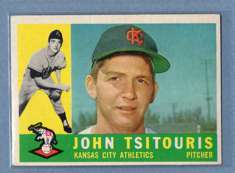 1960 Topps #497 John Tsitouris EX-MT  GO100