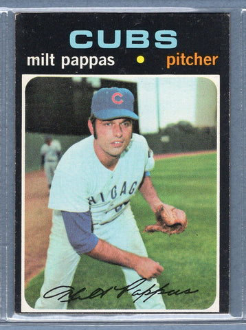 1971 Topps #441 Milt Pappas  EX  SB1