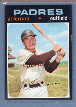 1971 Topps #214 Al Ferrara  (c) EX-MT  GO340