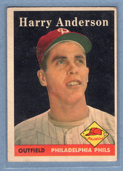 1958 Topps #171 Harry Anderson (st) VG  GO501