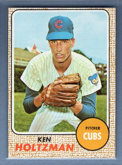 1968 Topps #60 Ken Holtzman EX-MT  GO588