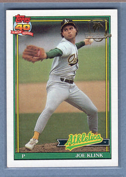 1991 Topps Desert Shield #553 Joe Klink  NM  GO625