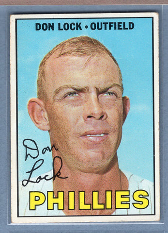 1967 Topps #376 Don Lock EX  GO368
