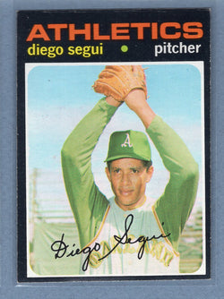 1971 Topps #215 Diego Segui  (a) EX-MT  GO340