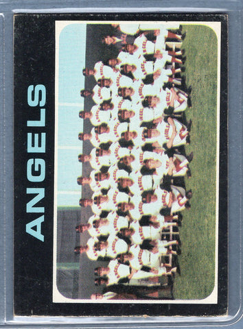 1971 Topps #442 Angels Team  EX  SB1