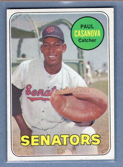 1969 Topps #486 Paul Casanova (d) EX-MT  GOWABB
