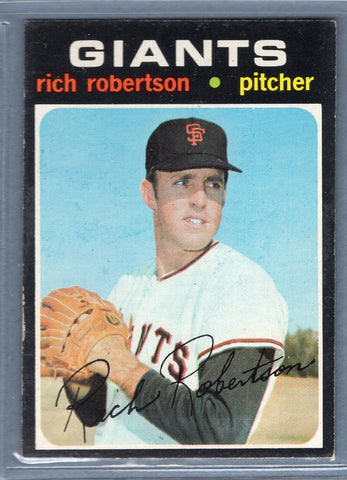 1971 Topps #443 Rich Robertson  EX  SB1