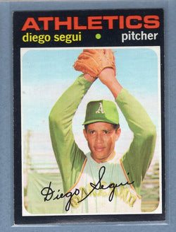 1971 Topps #215 Diego Segui  (b) EX-MT  GO340