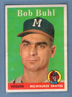 1958 Topps #176 Bob Buhl  VG-EX  GO501