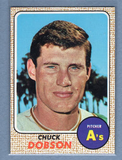 1968 Topps #62 Chuck Dobson EX-MT  GO588
