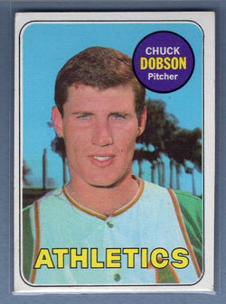 1969 Topps 397 Chuck Dobson VG-EX SET BREAK