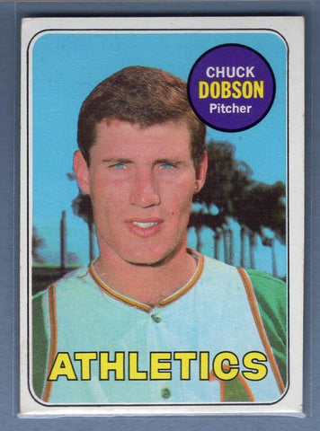 1969 Topps 397 Chuck Dobson VG-EX SET BREAK