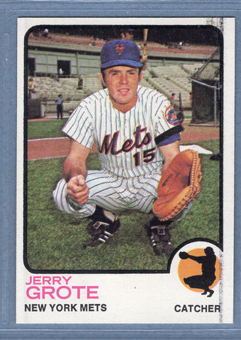 1973 Topps #113 Jerry Grote  (a) EX-MT  GO669