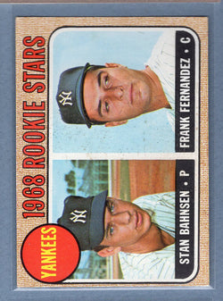 1968 Topps #214 Yankees Rookies (st)   VG  GO550