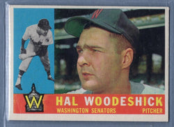 1960 Topps #454 Hal Woodeshick VG  GO560