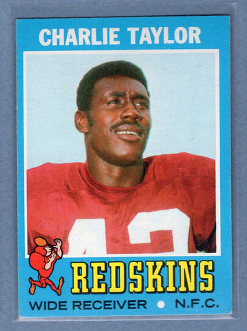 1971 Topps #26 Charley Taylor (HOF)  (e) EX-MT  GO600