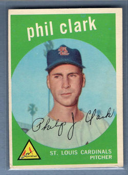 1959 Topps #454 Phil Clar VG-EX    Set Break A