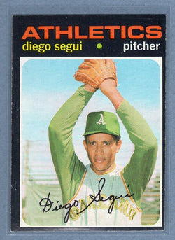 1971 Topps #215 Diego Segui  (c) EX-MT  GO340