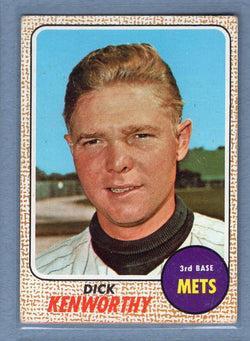 1968 Topps #63 Dick Kenworthy VG-EX  GO588
