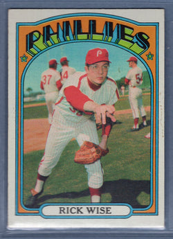 1972 Topps #43 Rick Wise (C) EX-MT  GO544