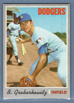 1970 Topps #446 Billy Grabarkewitz  EX-MT  SB2
