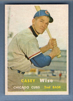 1957 Topps #396 Casey Wise VG-EX  GO295