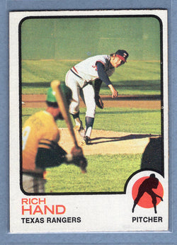 1973 Topps #398 Rich Hand  EX-MT  GO501