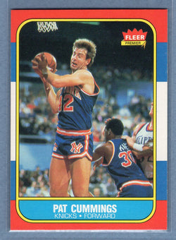 1986 Fleer #19 Pat Cummings (2) EX-MT
