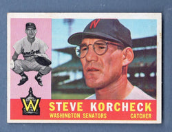 1960 Topps #56 Steve Korcheck EX-MT  GO240A