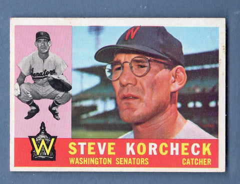 1960 Topps #56 Steve Korcheck EX-MT  GO240A