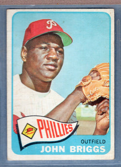 1965 Topps #163 John Briggs VG  GO320