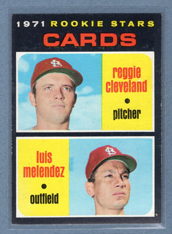 1971 Topps #216 Cardinals Rookies (Reggie Cleveland)  (a) EX-MT  GO340