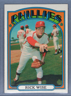 1972 Topps #43 Rick Wise (d) EX-MT  GO544