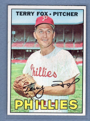 1967 Topps #181 Terry Fox EX G0416B