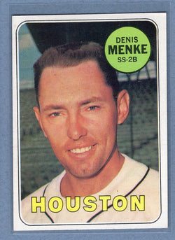 1969 Topps #487 Denis Menke (a) EX-MT  GOWABB