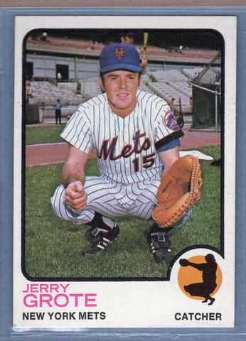 1973 Topps #113 Jerry Grote  (C) EX-MT  GO669