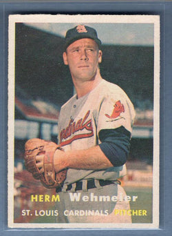 1957 Topps #81 Herm Wehmeier EX-MT   GO65