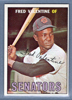 1967 Topps #64 Fred Valentine EX-MT  GO510