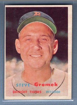 1957 Topps #258 Steve Gromek EX-MT  GO87