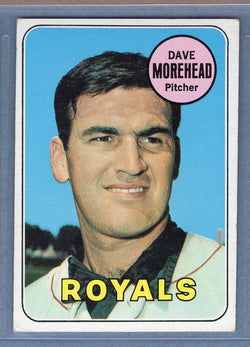 1969 Topps #29 Dave Morehead EX  GO661