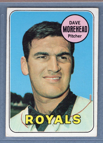 1969 Topps #29 Dave Morehead EX  GO661