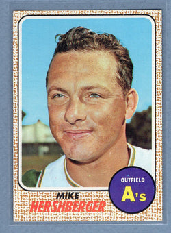 1968 Topps #18 Mike Hershberger EX-MT  GO123