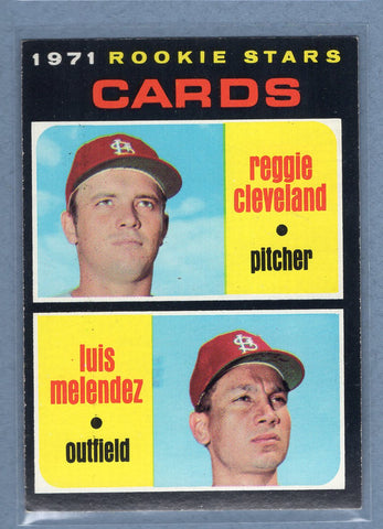1971 Topps #216 Cardinals Rookies (Reggie Cleveland)  (b) EX-MT  GO340