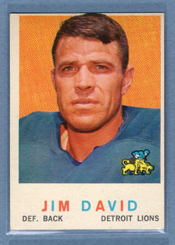 1959 Topps #143 Jim David EX-MT  GO74