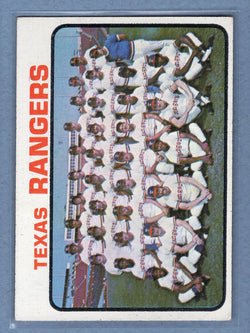 1973 Topps #7 Texas Rangers Team  EX-MT  GO443