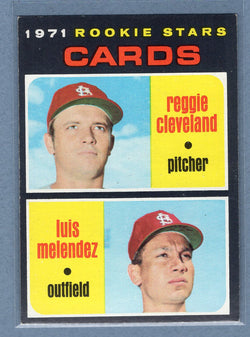1971 Topps #216 Cardinals Rookies (Reggie Cleveland)  (c) EX-MT  GO340