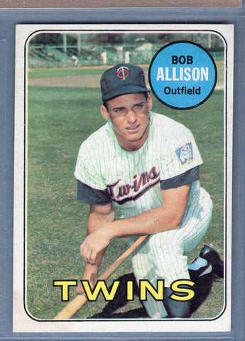 1969 Topps #30 Bob Allison EX-MT  GO661