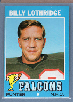 1971 Topps #29 Billy Lothridge (c) EX  GO600
