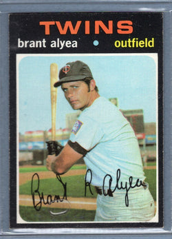 1971 Topps #449 Brant Alyea  EX  SB1