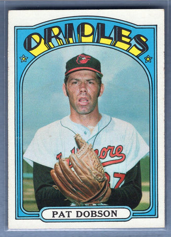 1972  Topps #140 Pat Dobson Ex-Nm
